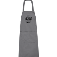 Eat Sleep Cheer Repeat - Organic Grillschürze