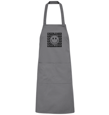 Cheerleader Smiley - Organic Grillschürze