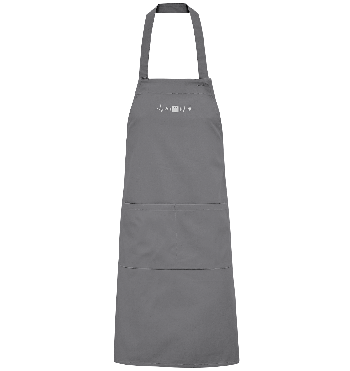 Football Heartbeat - Organic Grillschürze
