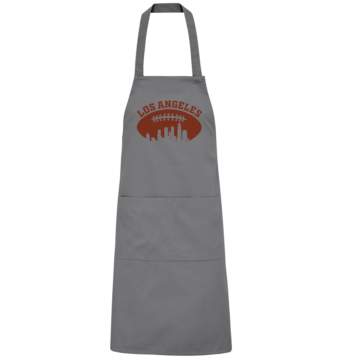Los Angeles Football Silhouette - Organic Grillschürze