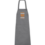 Football Dad Much Cooler - Organic Grillschürze