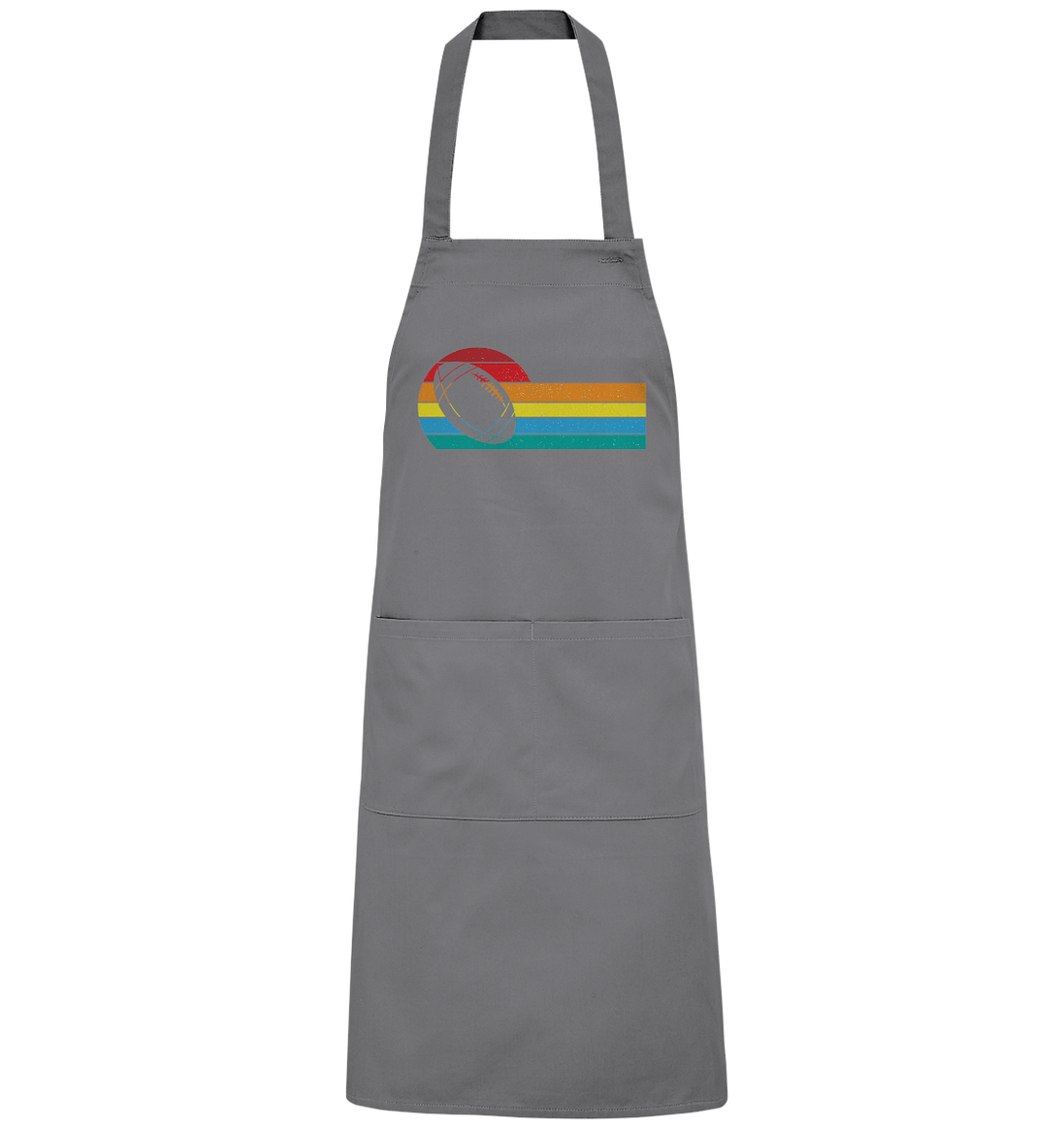 Rainbow Color Ball - Organic Grill Apron