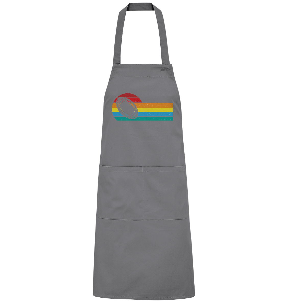 Rainbow Color Ball - Organic Grill Apron