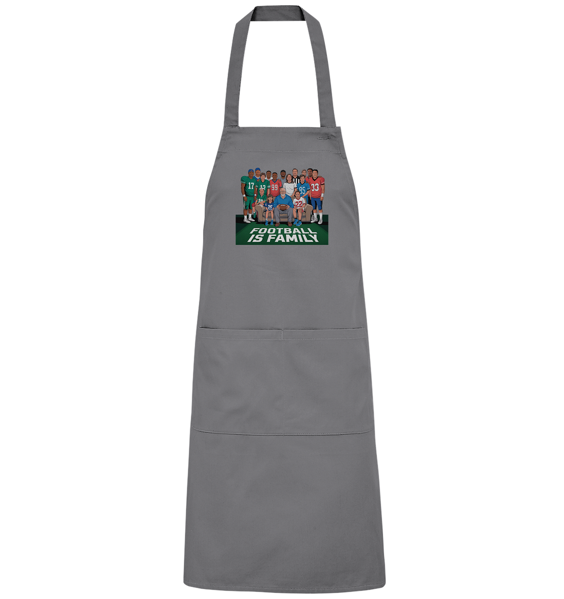 Football is Family - Organic Grillschürze