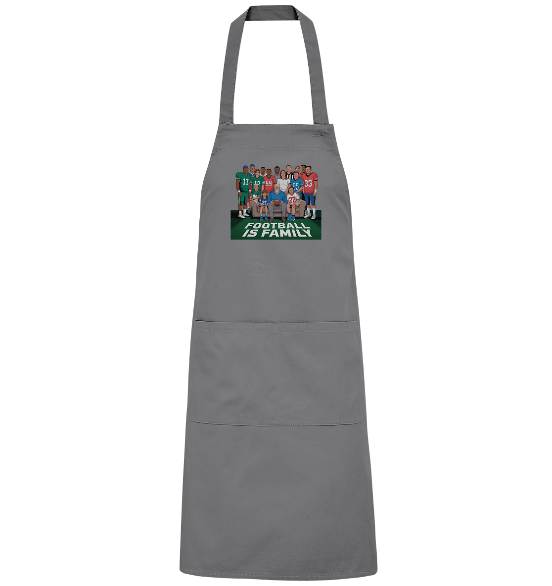 Football is Family - Organic Grillschürze