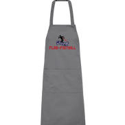 Playoff Flag Football Men Red - Organic BBQ Apron