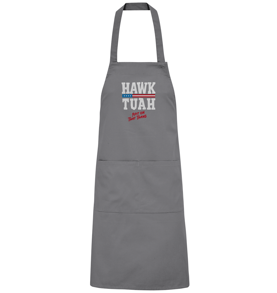 Hawk Tuah White  - Organic Grillschürze