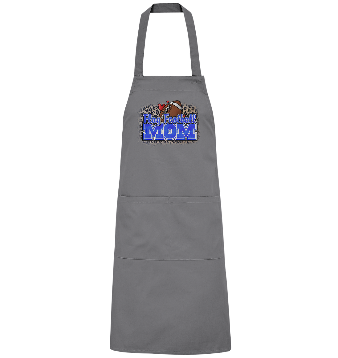 Flag Football Mom - Organic Grillschürze