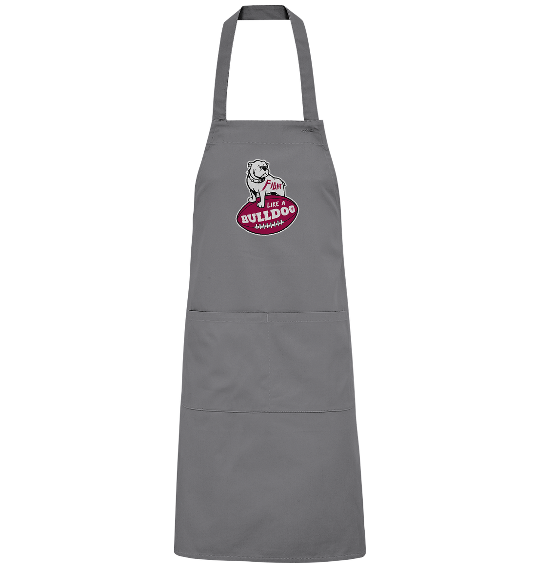 Fight like a Bulldog - Organic Grillschürze