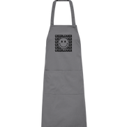 Cheerleader Smiley - Organic Grillschürze