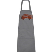 Los Angeles Football Silhouette - Organic Grillschürze