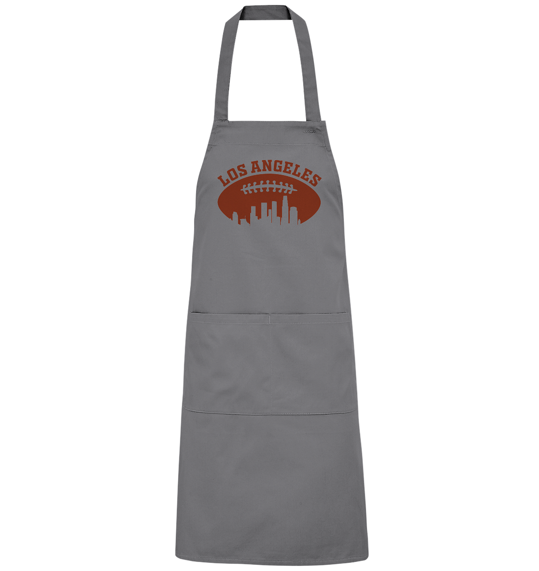 Los Angeles Football Silhouette - Organic Grillschürze