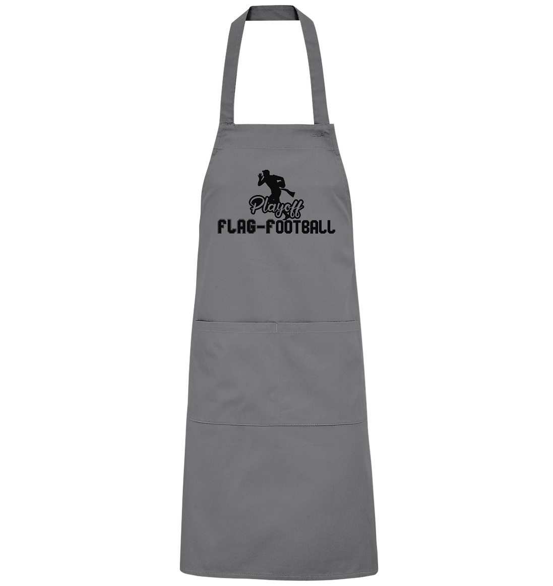 Playoff Flag Football  Men black - Organic Grillschürze