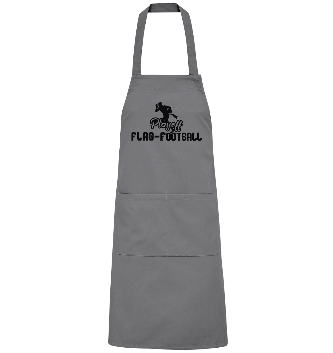 Playoff Flag Football  Men black - Organic Grillschürze