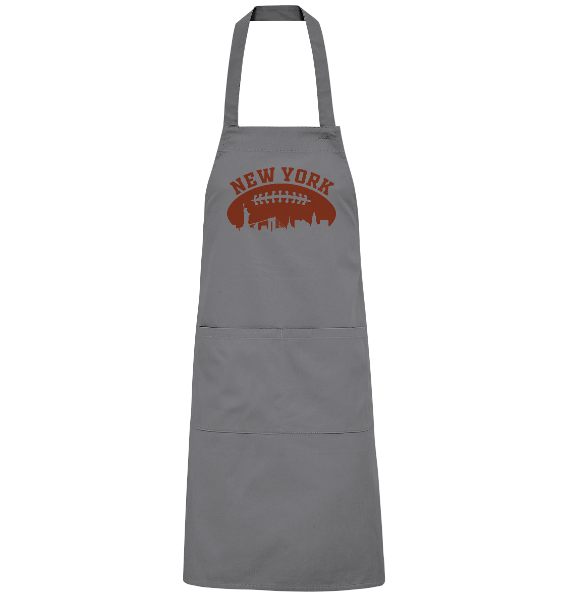 New York Football Silhoutte  - Organic Grillschürze