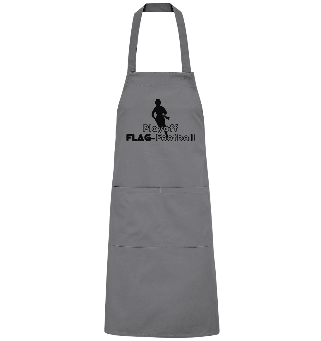 Playoff Flag Football  Women black  - Organic Grillschürze