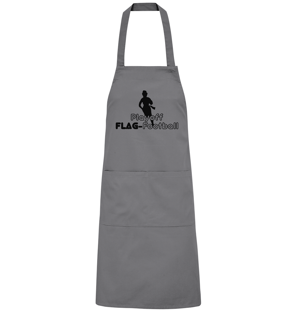 Playoff Flag Football  Women black  - Organic Grillschürze