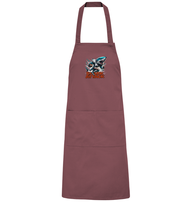 Shark Attack - Organic Grillschürze