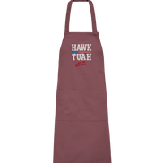 Hawk Tuah White  - Organic Grillschürze