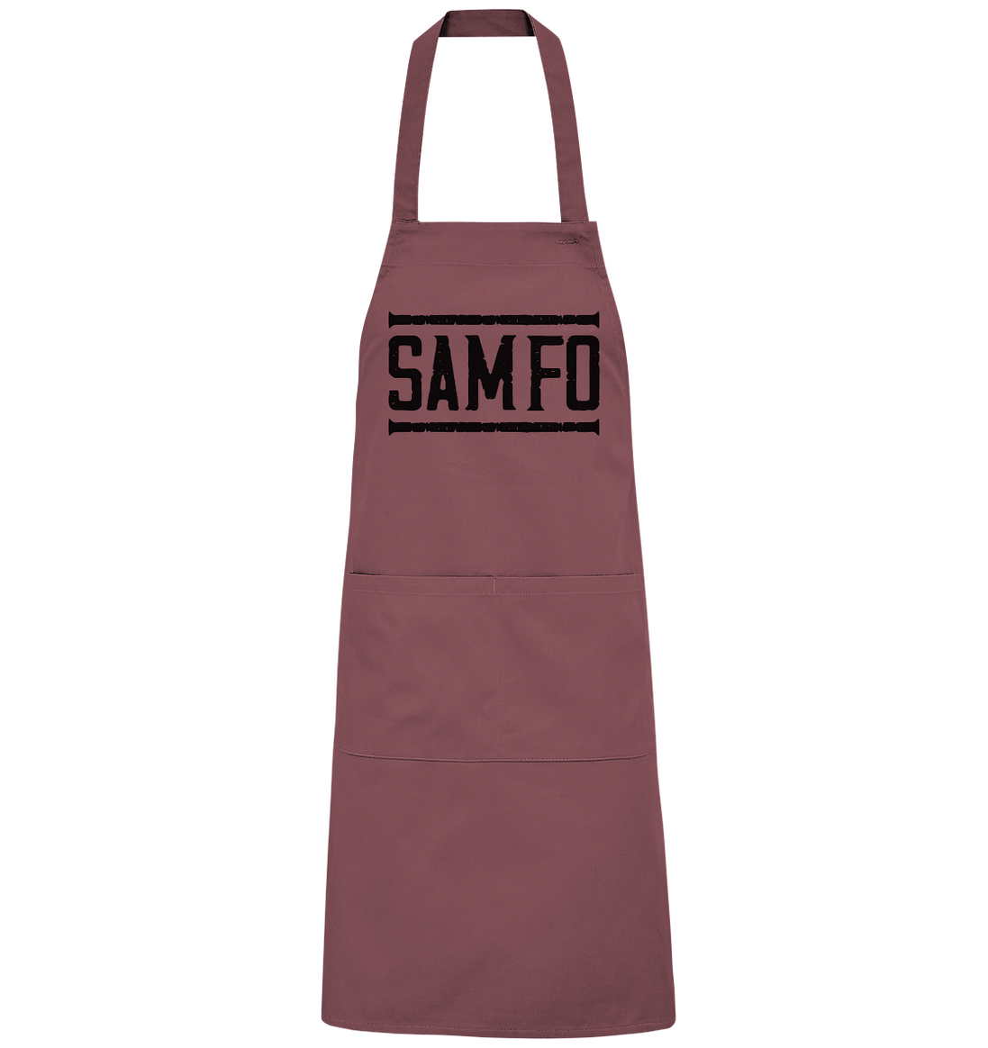SAMFO black - Organic Grillschürze