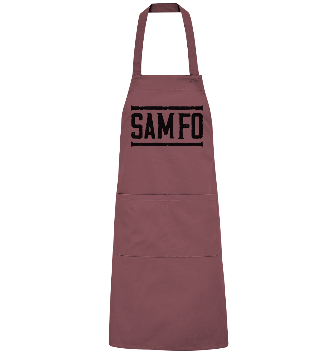 SAMFO black - Organic Grillschürze