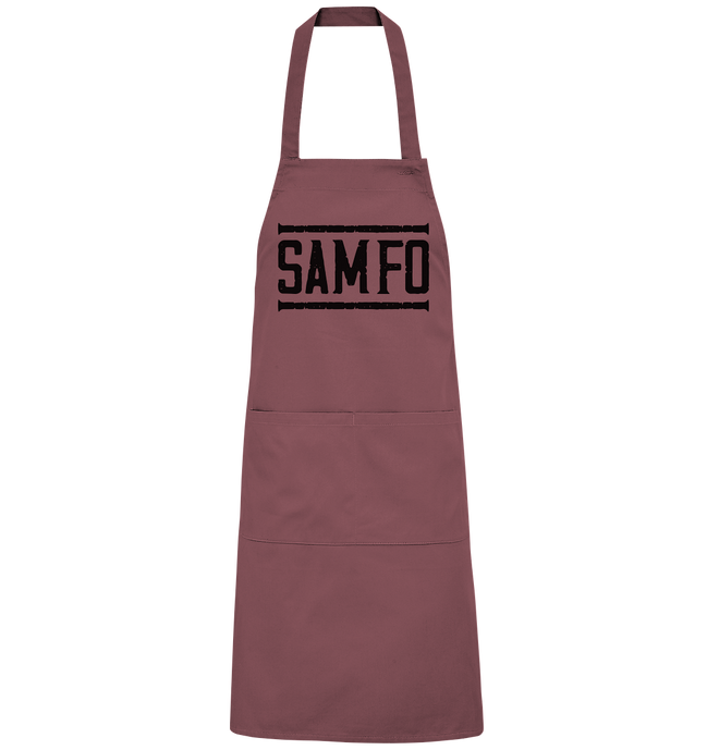 SAMFO black - Organic Grillschürze