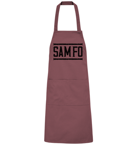 SAMFO black - Organic Grillschürze