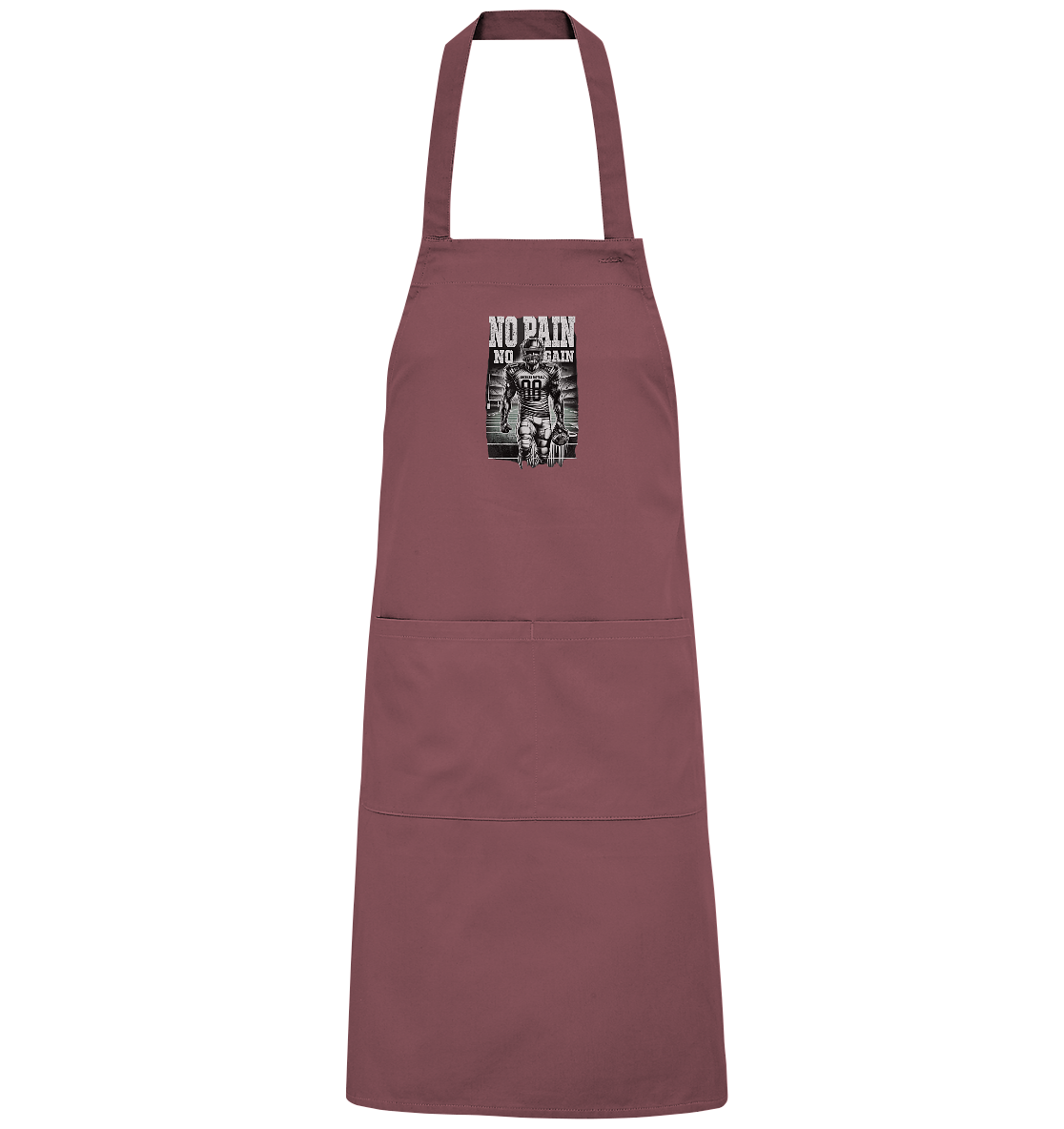 No Pain No Gain  - Organic Grillschürze