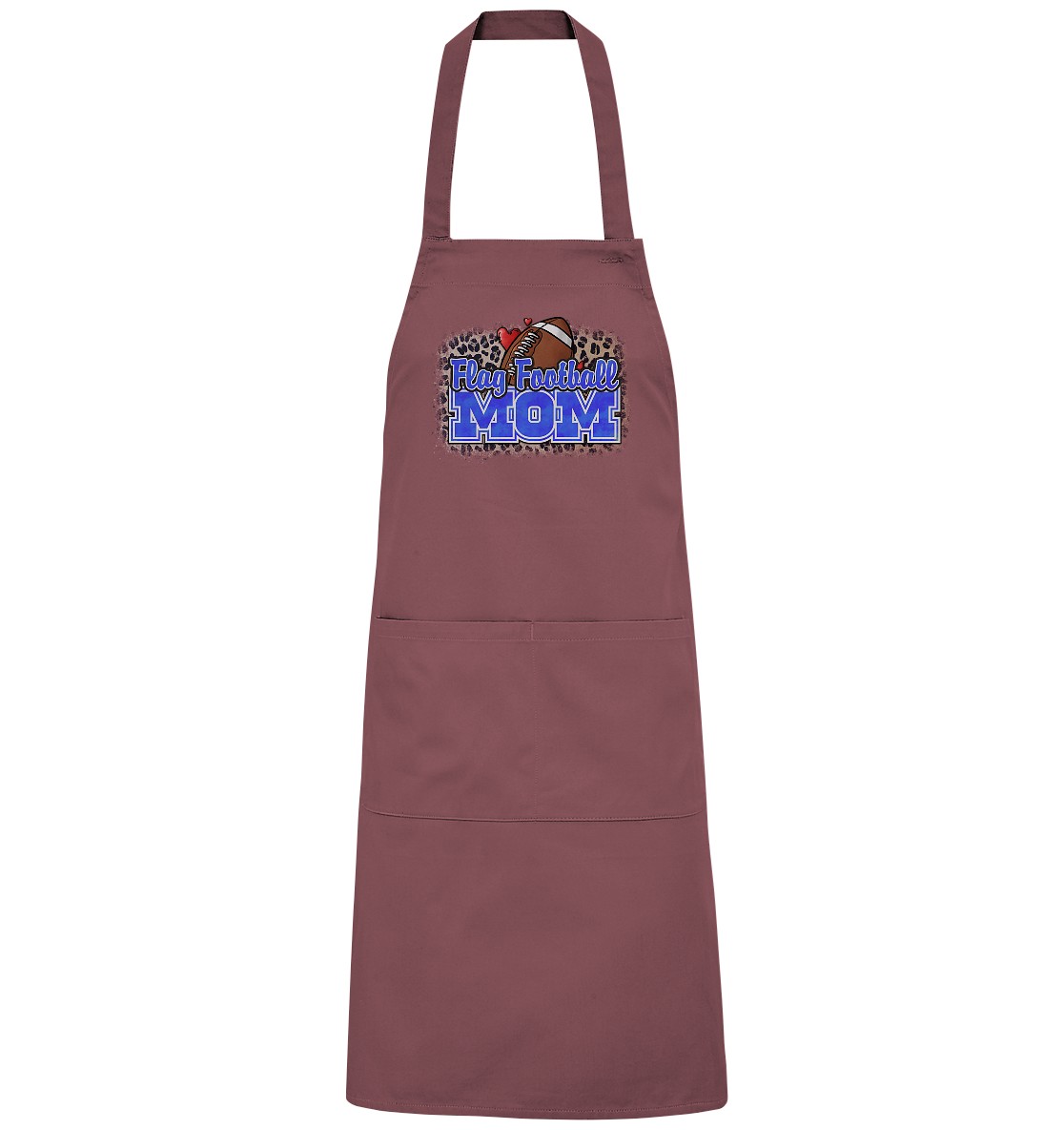 Flag Football Mom - Organic Grillschürze