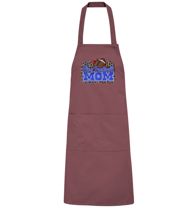 Flag Football Mom - Organic Grillschürze