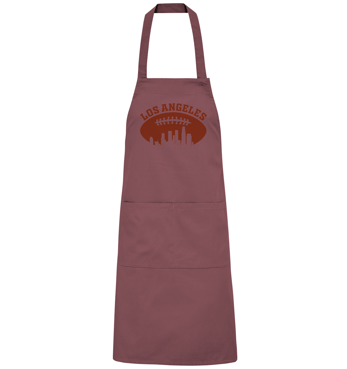 Los Angeles Football Silhouette - Organic Grillschürze