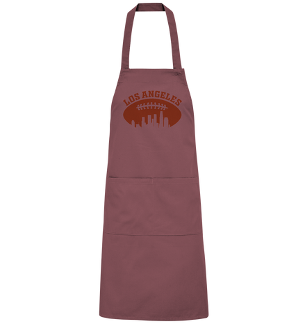Los Angeles Football Silhouette - Organic Grillschürze