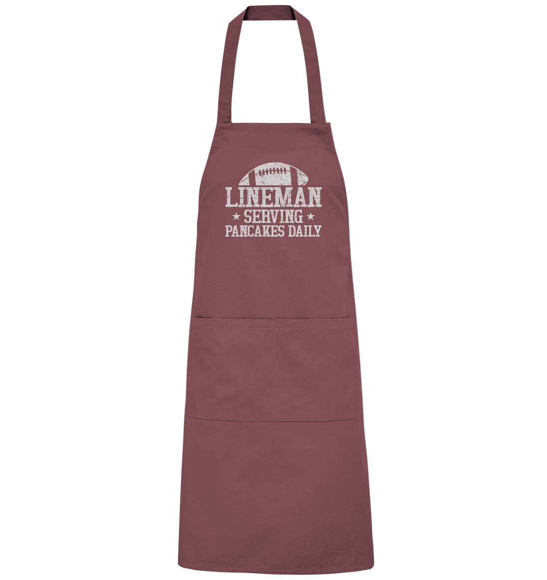 Lineman Serving Pancakes - Organic Grillschürze