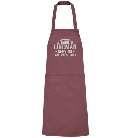 Lineman Serving Pancakes - Organic Grillschürze