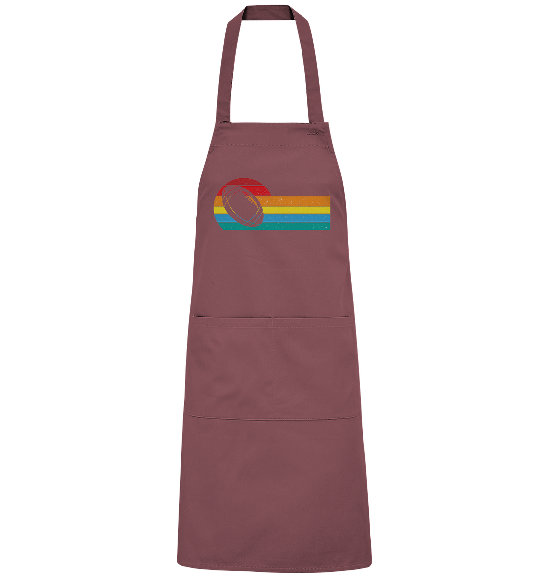 Rainbow Color Ball - Organic Grill Apron