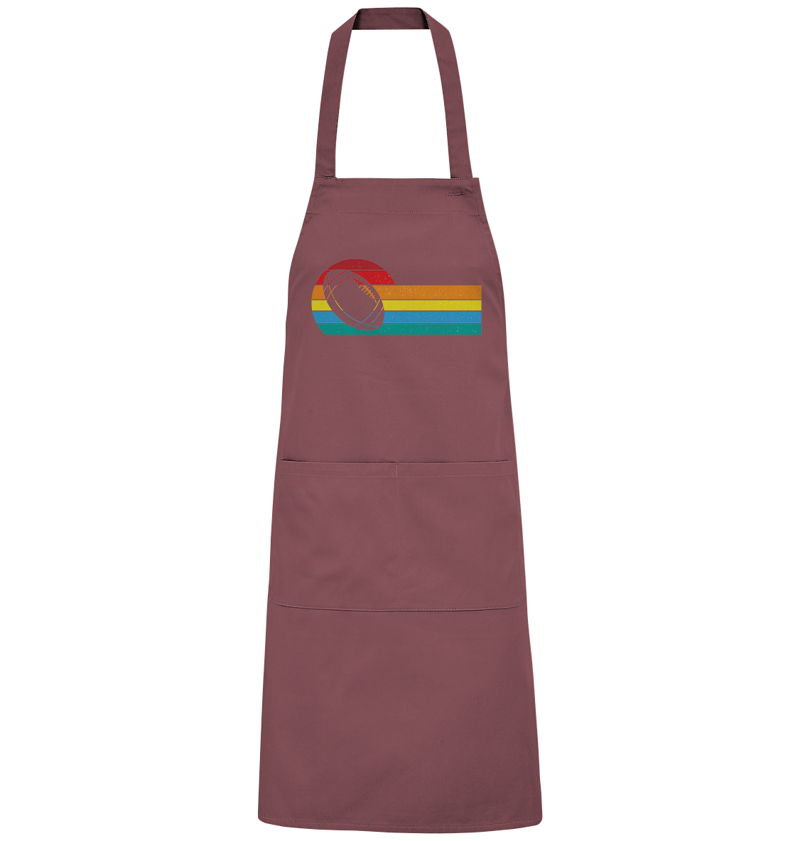 Rainbow Color Ball - Organic Grill Apron
