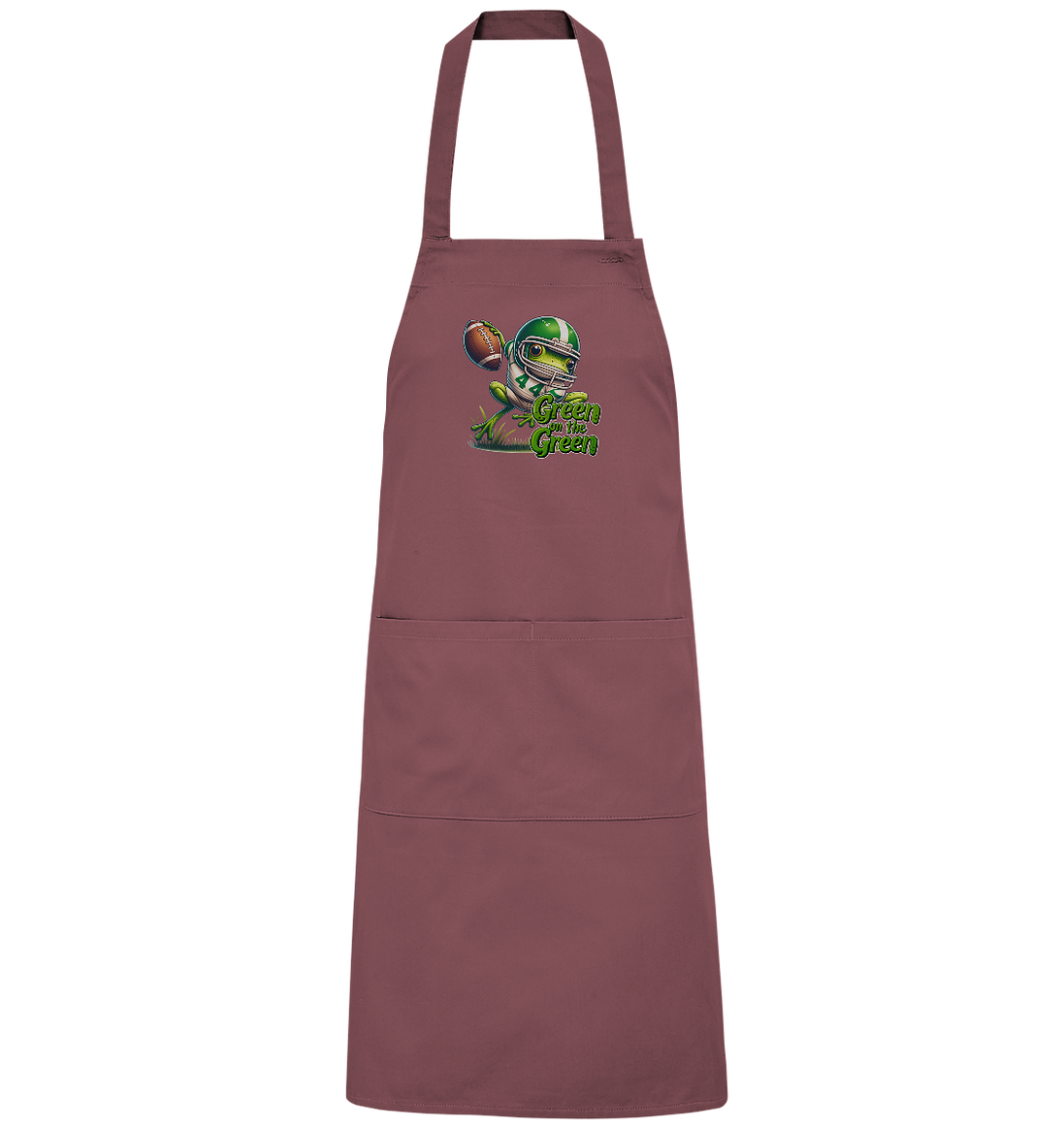 Green Frog- Organic Grillschürze
