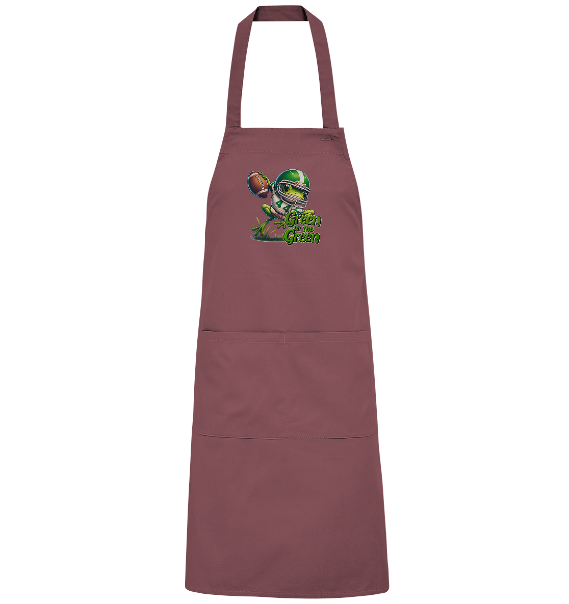 Green Frog- Organic Grillschürze