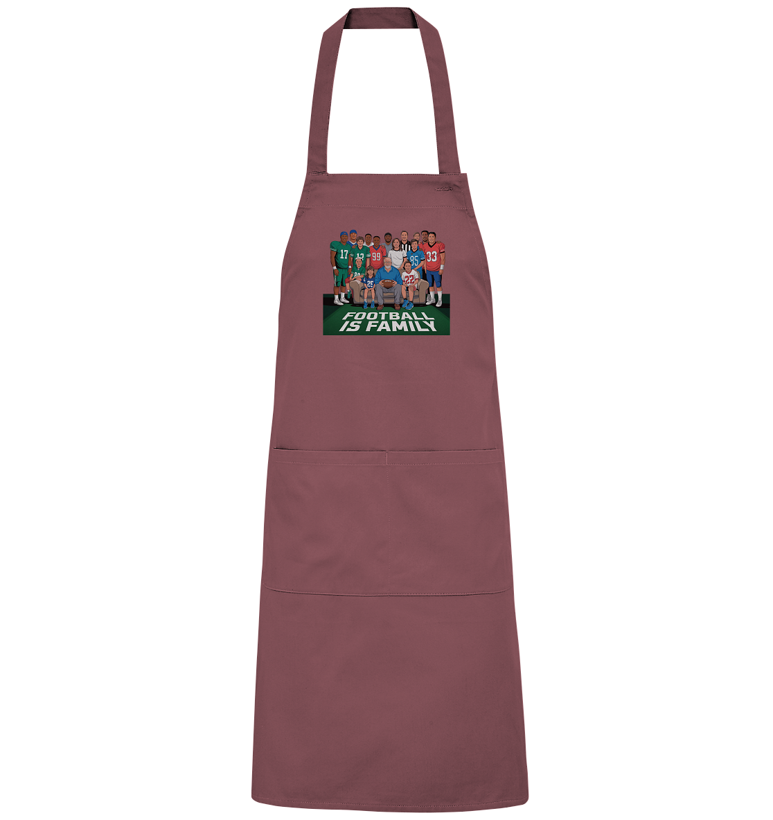 Football is Family - Organic Grillschürze