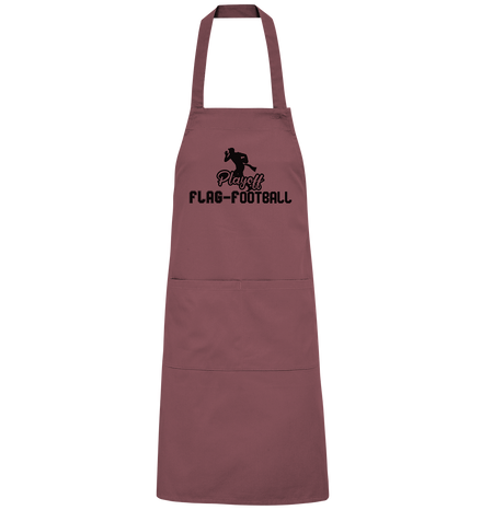 Playoff Flag Football  Men black - Organic Grillschürze