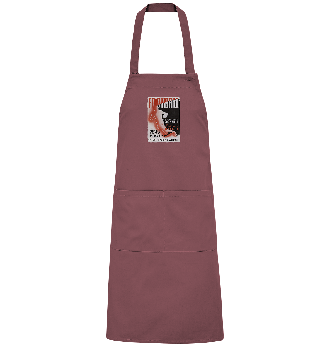 Red Devils Frankfurt 1945 - Organic Grillschürze