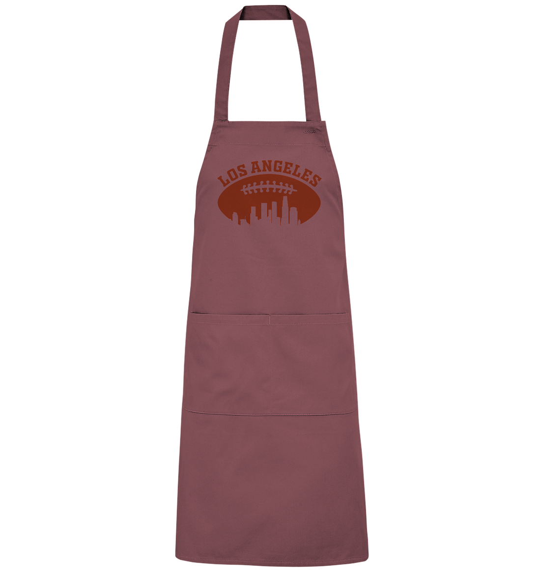Los Angeles Football Silhouette - Organic Grillschürze