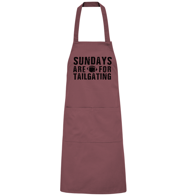 Sundays are for Tailgating  - Organic Grillschürze