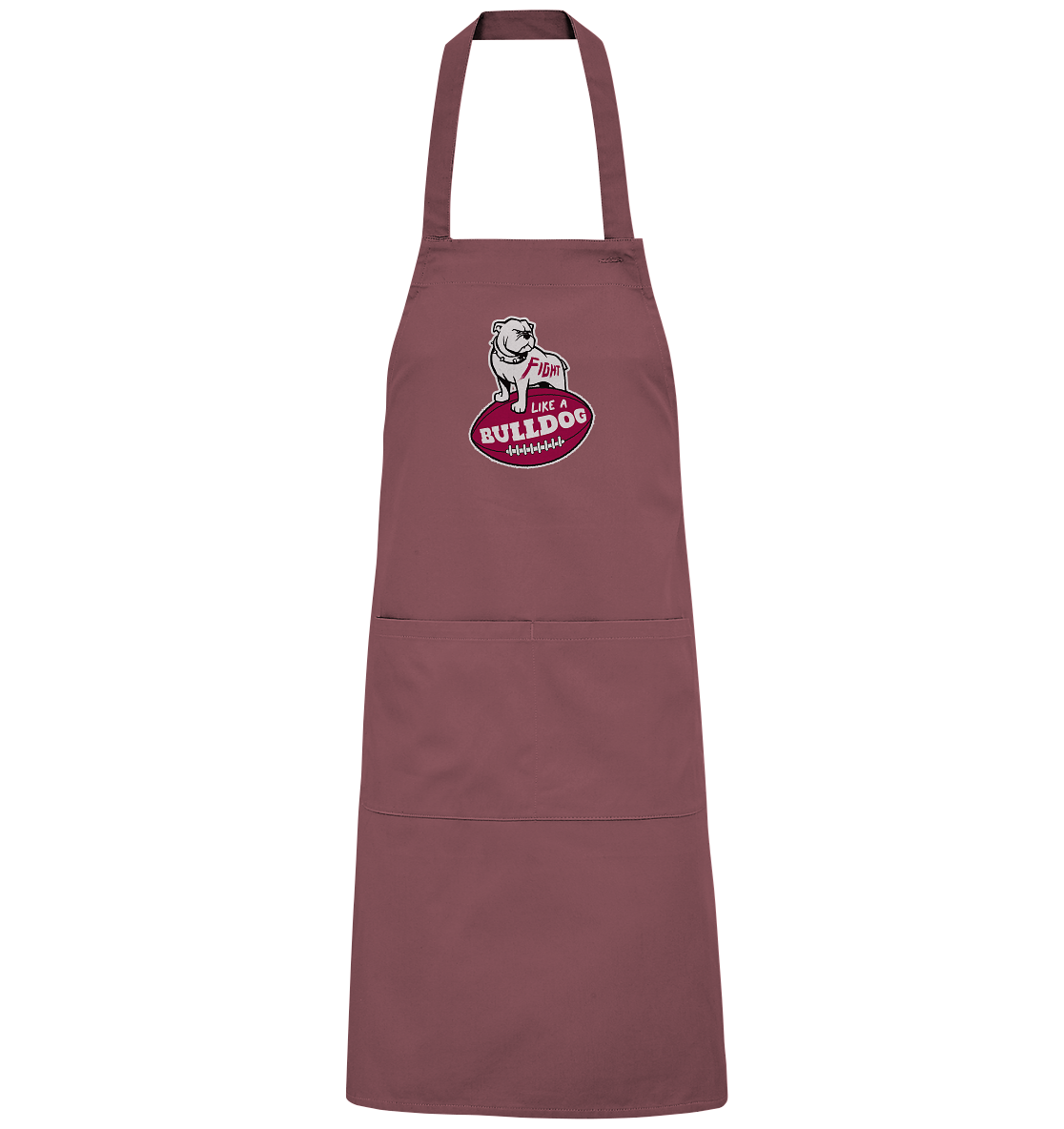 Fight like a Bulldog - Organic Grillschürze