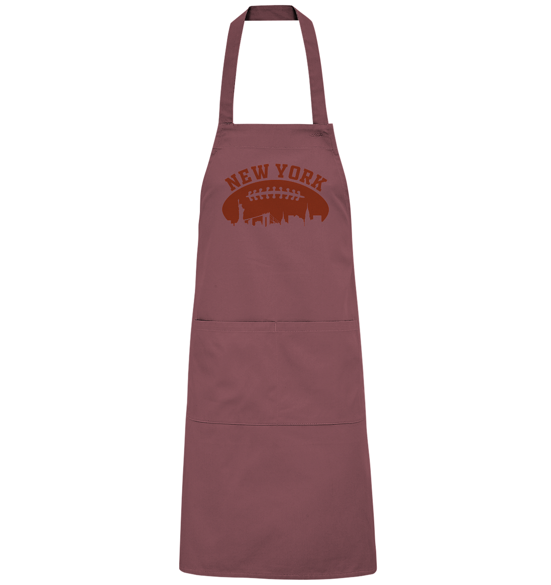 New York Football Silhoutte  - Organic Grillschürze