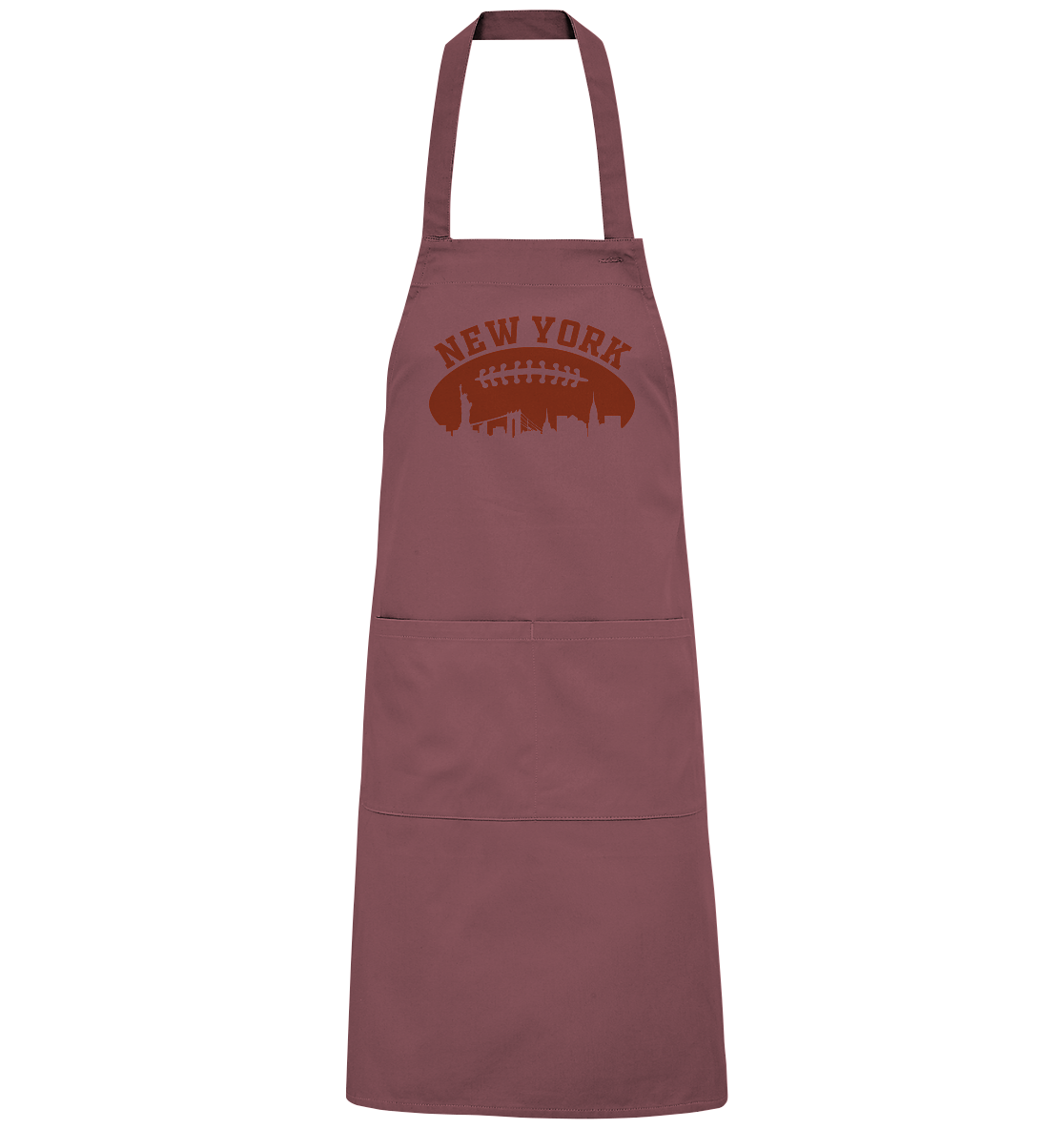 New York Football Silhoutte  - Organic Grillschürze