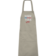Hawk Tuah White  - Organic Grillschürze