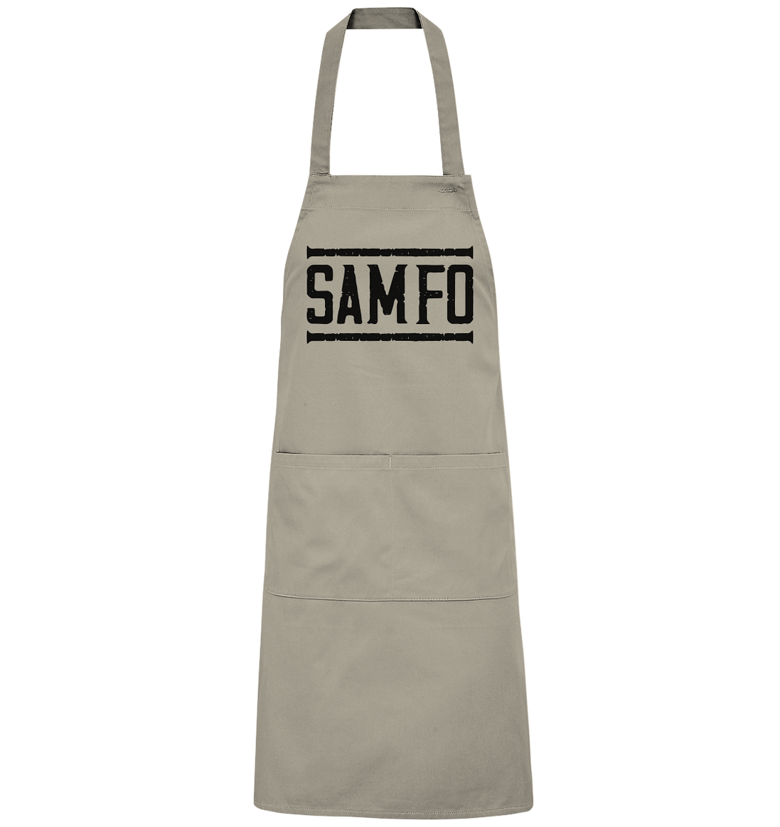 SAMFO black - Organic Grillschürze