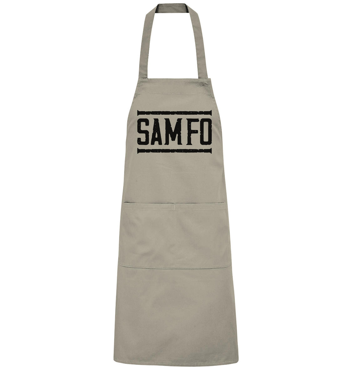 SAMFO black - Organic Grillschürze