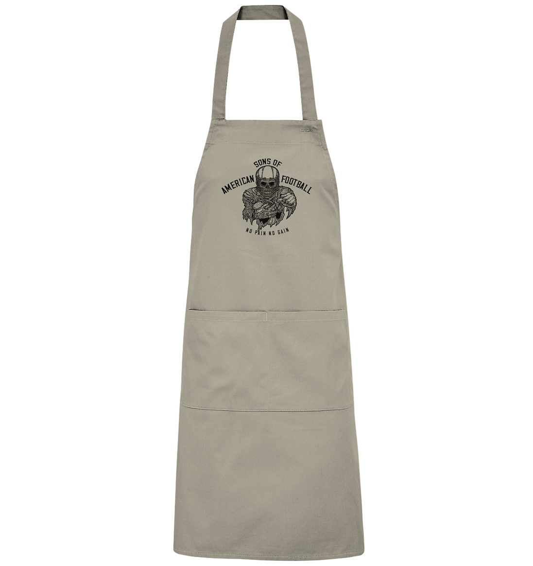 SAMFO No Pain No Gain  - Organic Grillschürze